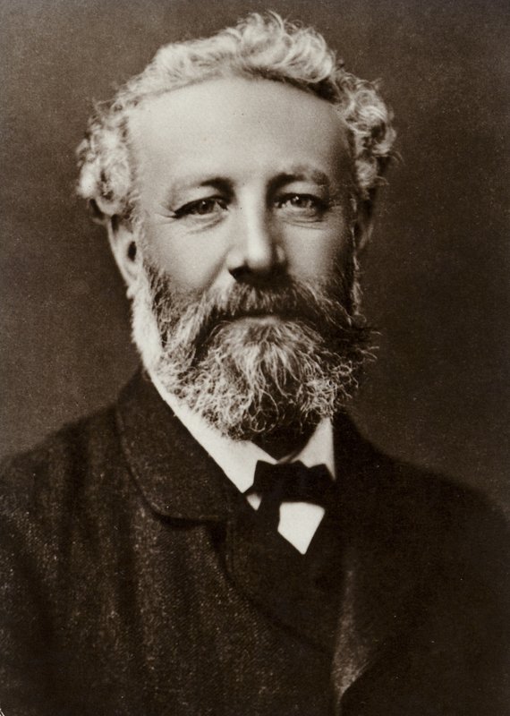 Jules Verne (1828-1905), fransk forfatter af French Photographer
