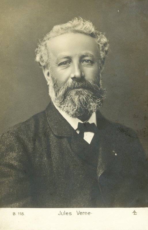 Jules Verne (s/h foto) af French Photographer