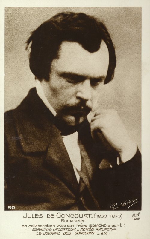 Jules de Goncourt (1830-1870), fransk romanforfatter af French Photographer