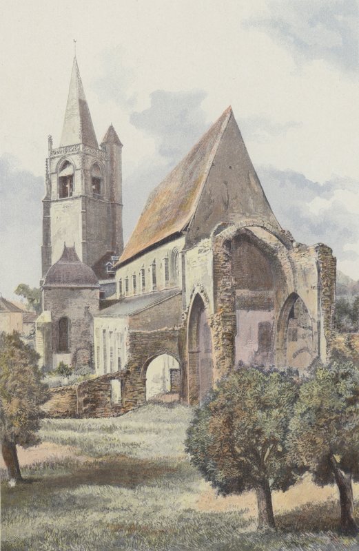 La-Benissons-Dieu, Church, Together S E af French Photographer