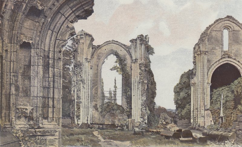 La Couronne, ruinerne af det gamle kloster af French Photographer