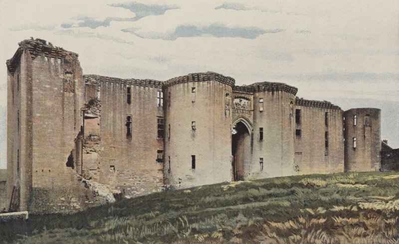 La Ferte-Milon, Slot, Hovedfacade af French Photographer