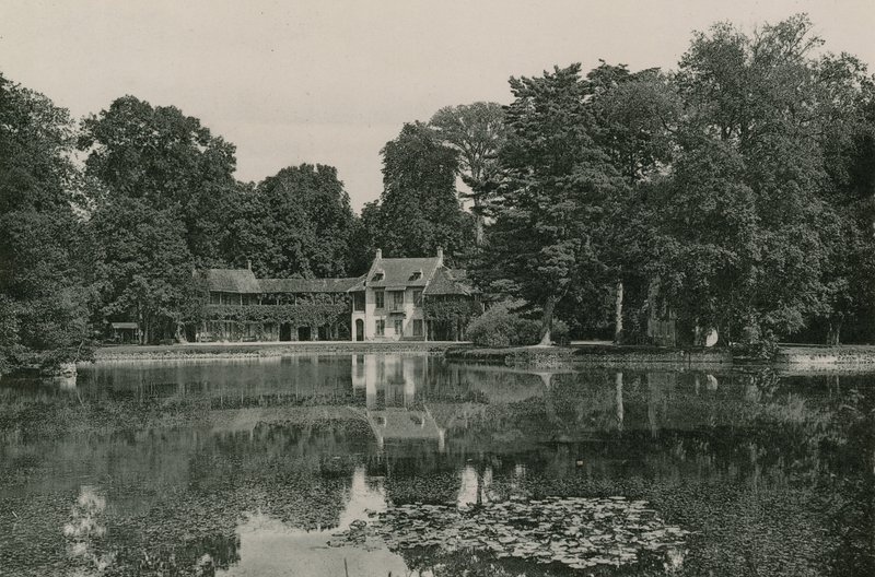 Dronningens Hus, Queens House (fotogravering) af French Photographer