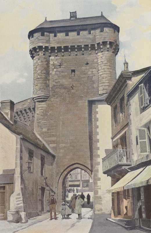 La Souterraine, Byport, Udefra af French Photographer