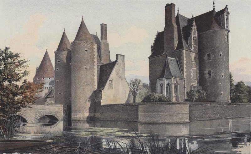 Lassay, Chateau du Moulin af French Photographer