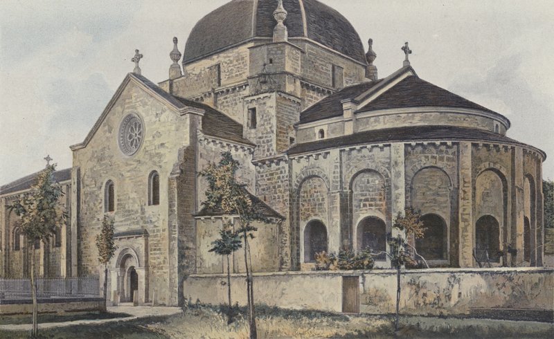 Layrac, Kirke, Sammen S E af French Photographer