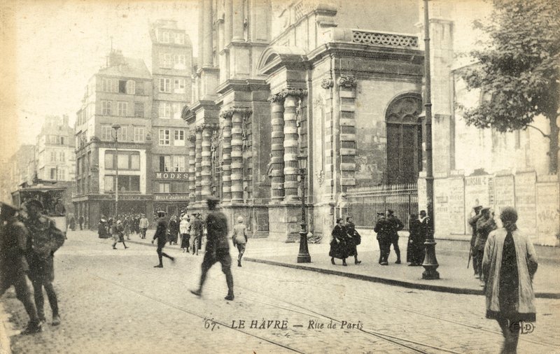 Le Havre, Paris Street af French Photographer