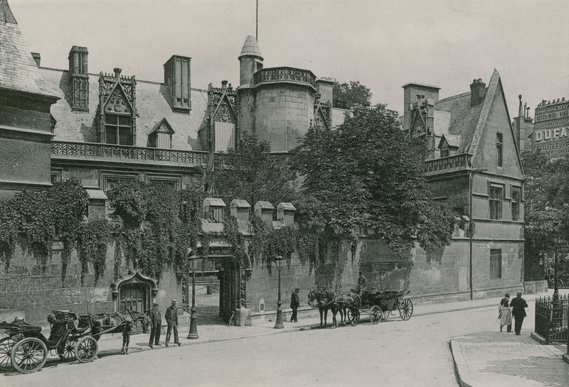 Musee de Cluny, Museum of Cluny (fotogravering) af French Photographer