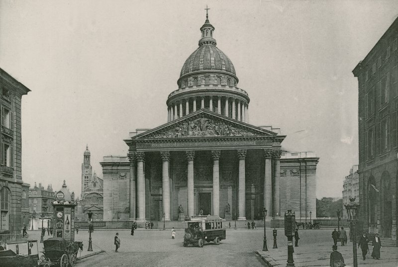 Le Pantheon, Pantheon (fotogravure) af French Photographer