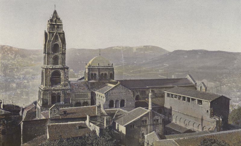 Le Puy, Katedral og Kloster, Ensemble S af French Photographer