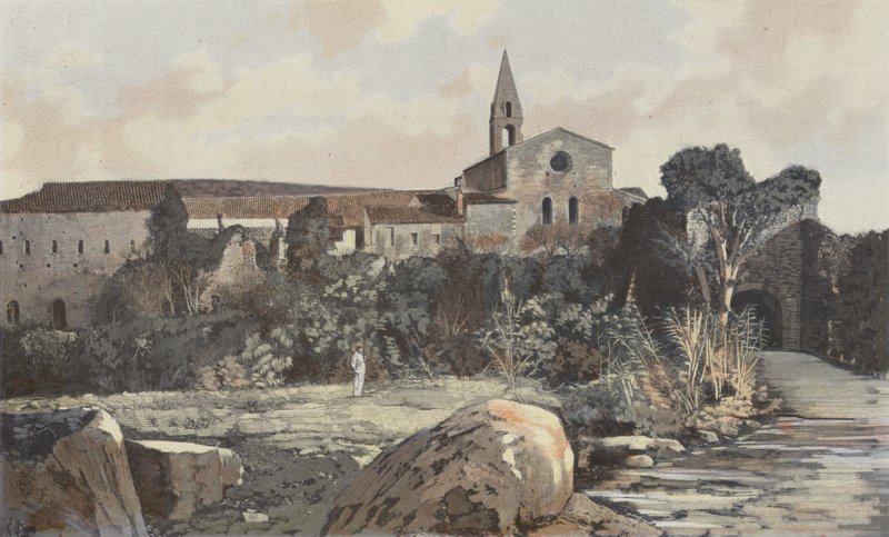 Le Thoronet, Tidligere Abbey, Set O af French Photographer