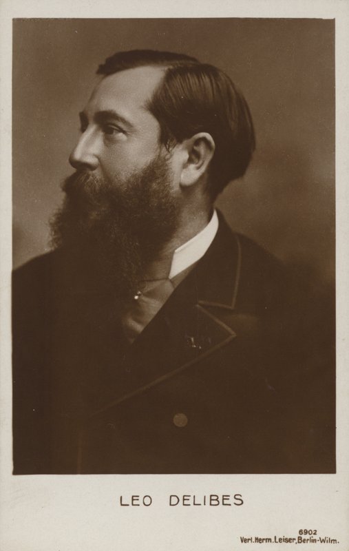 Leo Delibes, fransk komponist (1836-1891) af French Photographer