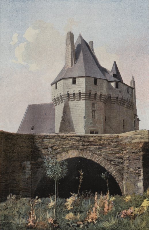 Les Ponts-de-Ce, Chatelet (Gendarmerie) af French Photographer