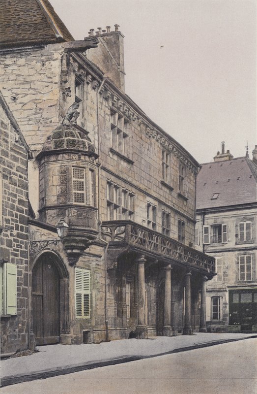 Luxeuil, kardinal de Jouffroys hus af French Photographer