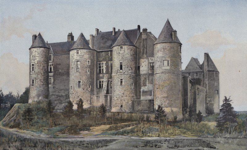 Luynes, Chateau, Oversigt af French Photographer