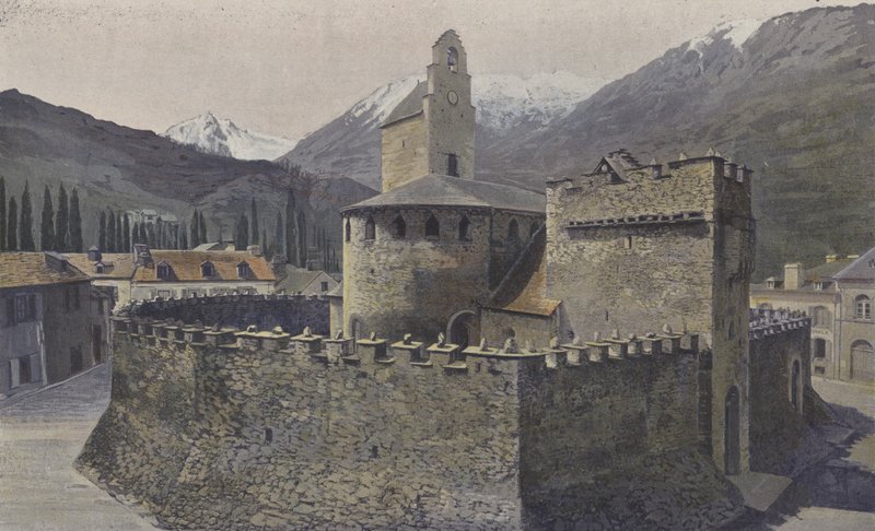 Luz, Tempelherrernes Kirke, Together S E af French Photographer