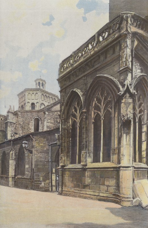 Lyon, St-Paul Church, N Side af French Photographer
