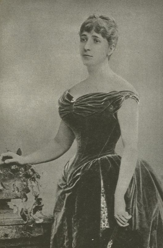 Madame Marguerite De Bonnemain, General Boulangers elskerinde (s/h foto) af French Photographer