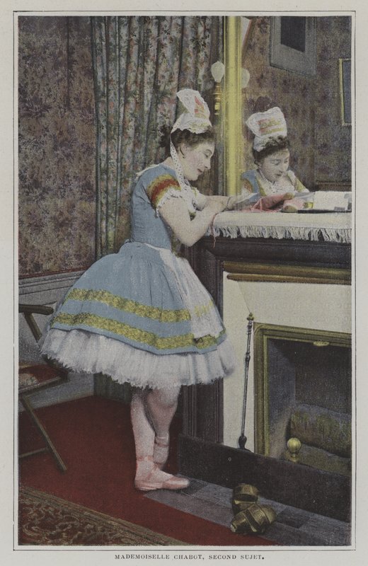 Mademoiselle Chabot, andet motiv (farvefoto) af French Photographer