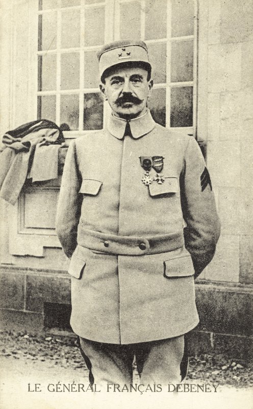 Marie-Eugene Debeney, fransk general fra Første Verdenskrig (s/h foto) af French Photographer