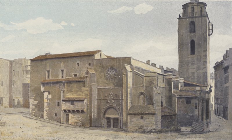 Marseille, tidligere Saint-Martin-kirke, Sammen S O af French Photographer