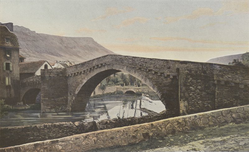 Mende, Pont Notre-Dame, på partiet af French Photographer
