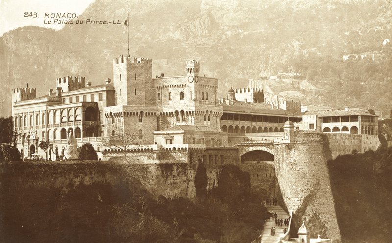 Monaco, Prinsens Palads af French Photographer