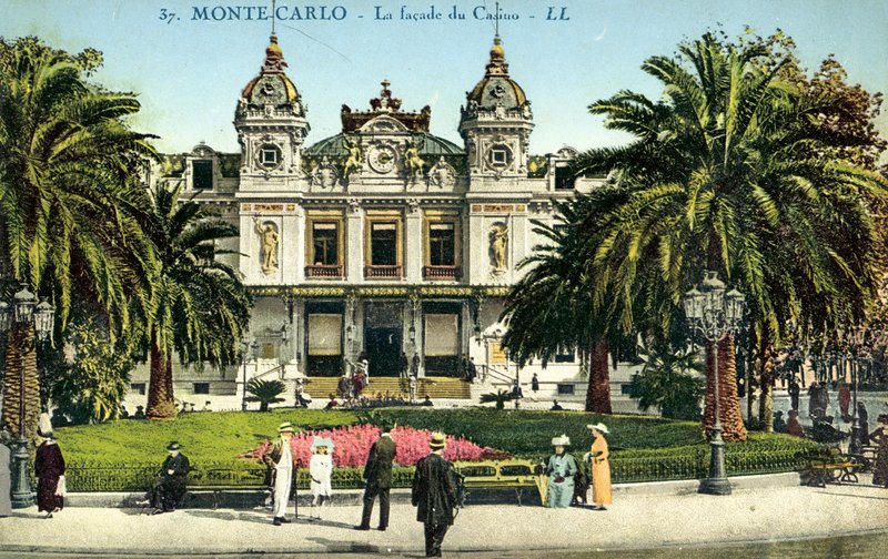 Monte-Carlo, Kasino af French Photographer