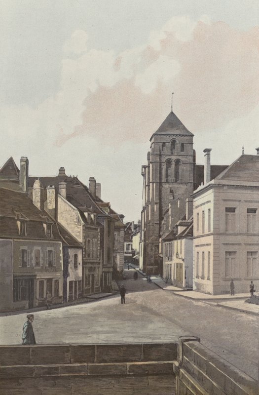 Montelimar, Hellig Kors Kirke af French Photographer