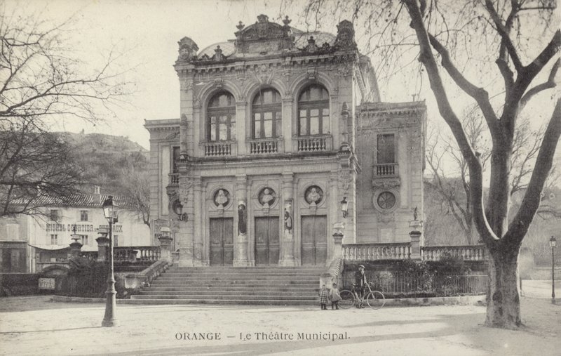 Municipal Theatre, Orange, Frankrig af French Photographer