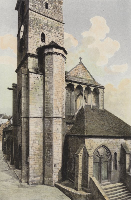Neufchateau, Saint-Christophe Church, side O af French Photographer