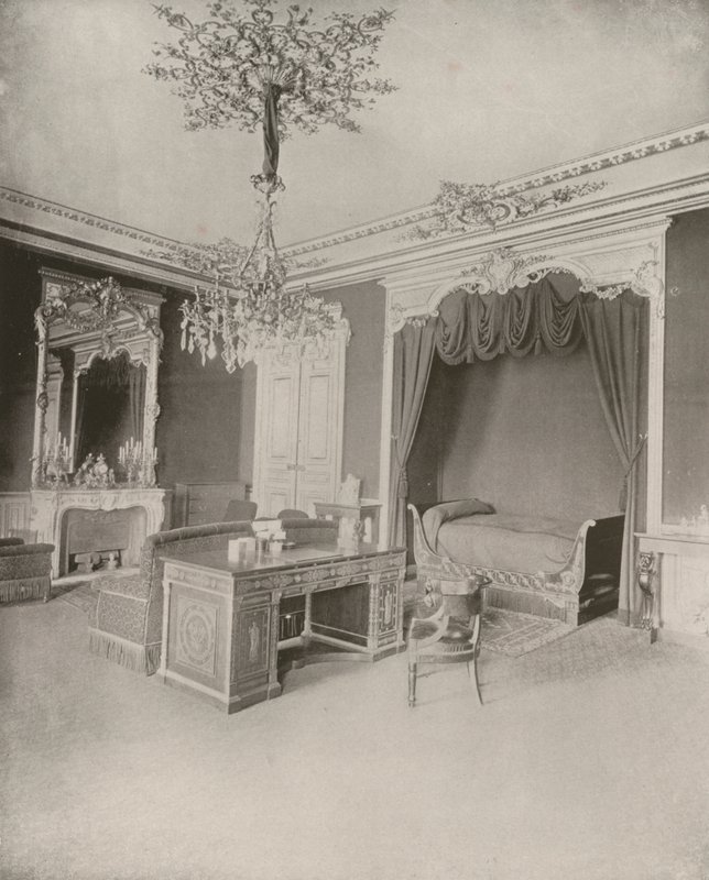 Paris: Chamber of Gambetta, Palais Bourbon (s/h-billede) af French Photographer