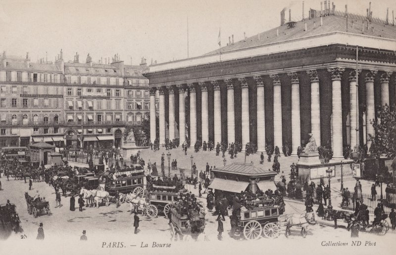 Paris, Børsen af French Photographer