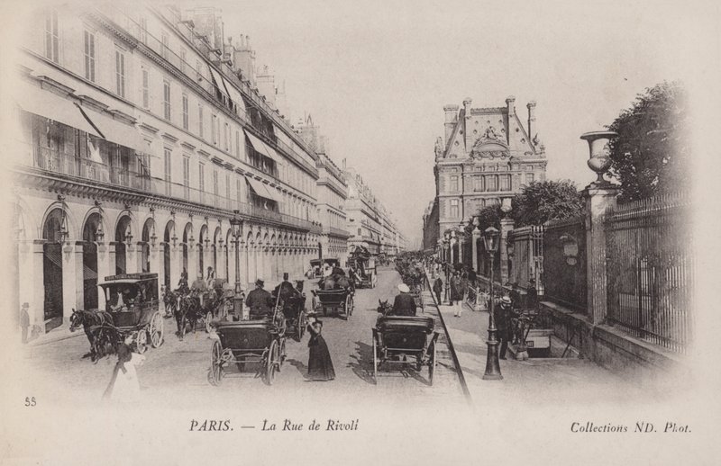 Paris, Rue De Rivoli af French Photographer