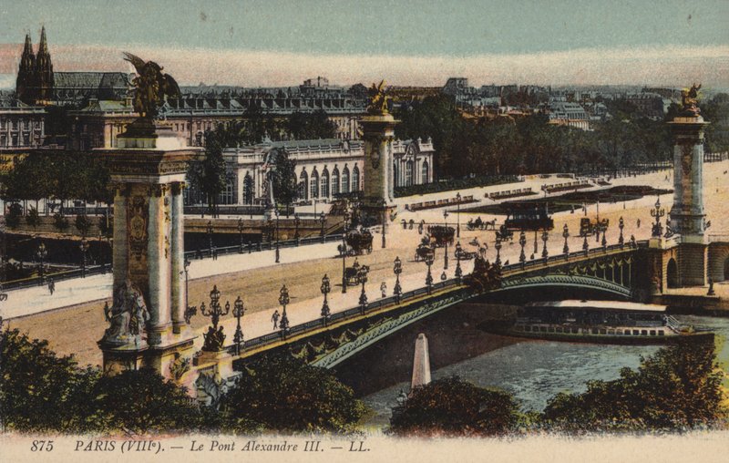 Paris, Pont Alexandre III af French Photographer