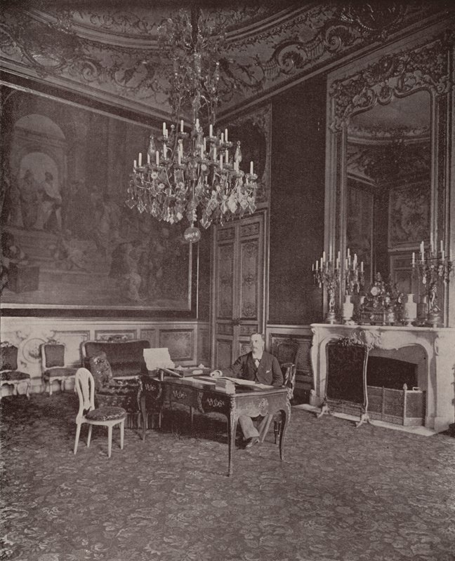 Paris: M Casimir-Perier, Frankrigs præsident (s/h foto) af French Photographer
