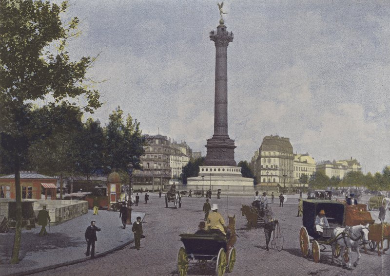 Paris, Place de la Bastille af French Photographer