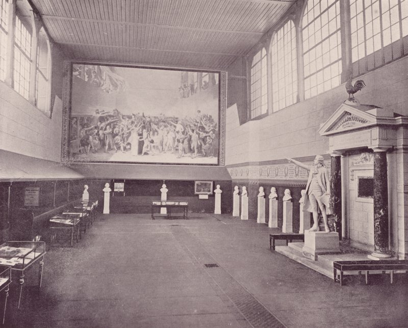 Paris: Tennisbanens hall, Versailles (s/h-billede) af French Photographer