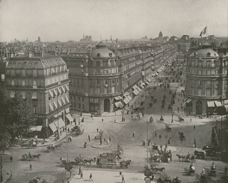 Paris: Udsigt over Avenue de l