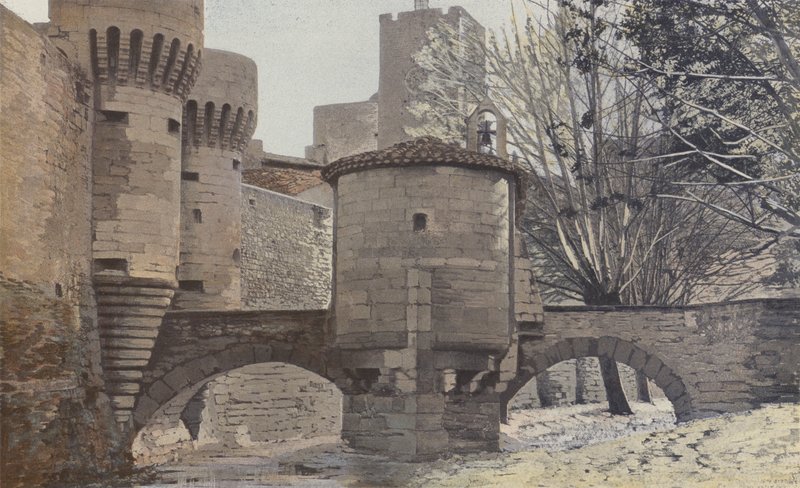Pernes, Porte Notre-Dame og Kapel af French Photographer