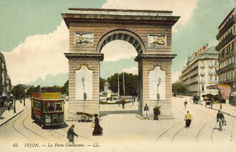 Porte Guillaume, Dijon af French Photographer