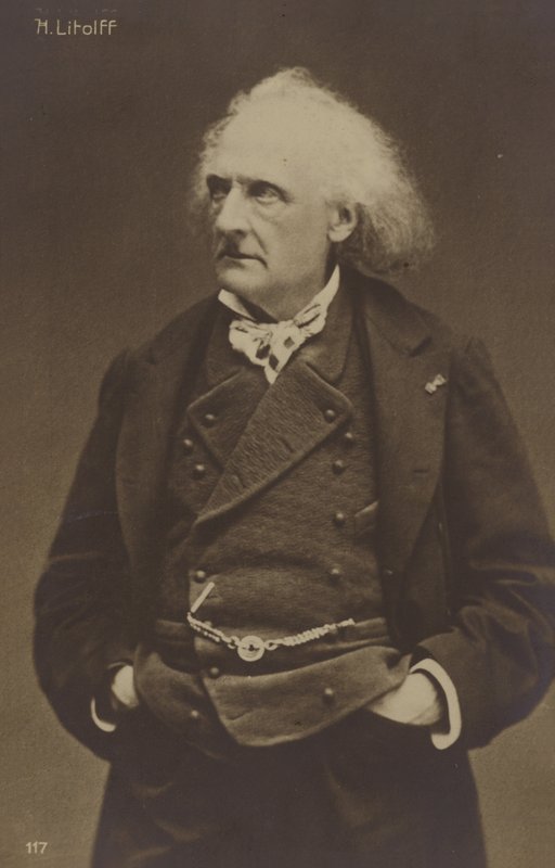 Portræt af Henry Litolff af French Photographer