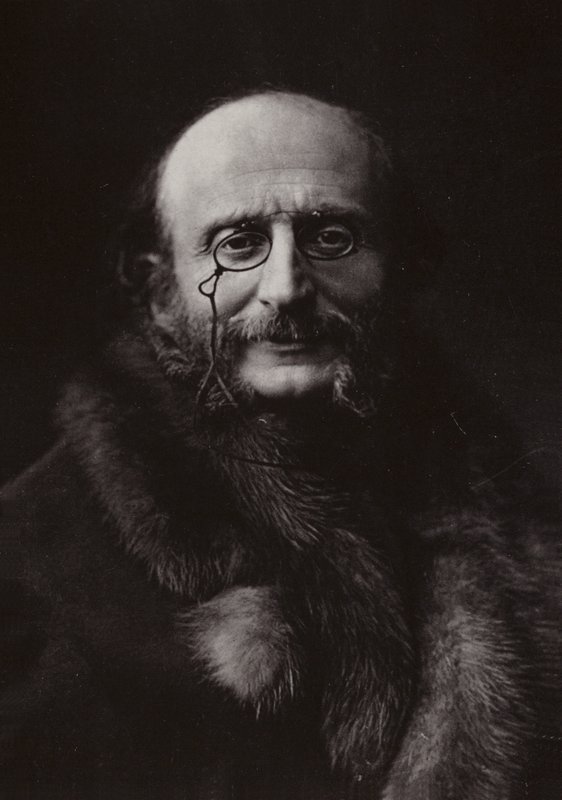 Portræt af Jacques Offenbach af French Photographer