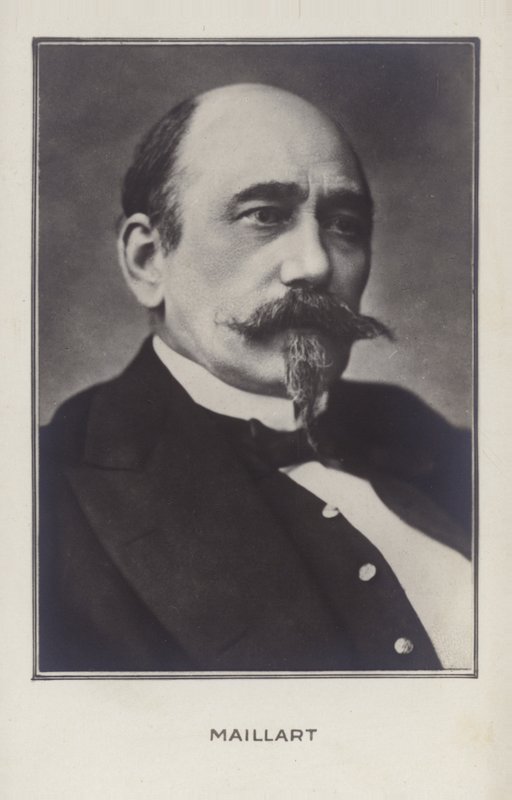Portræt af Louis-Aime Maillart af French Photographer