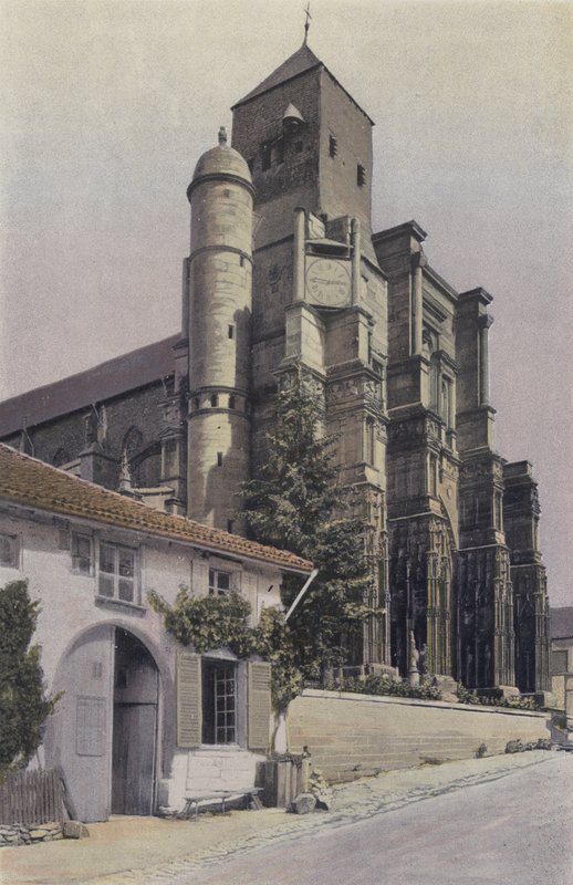 Rembercourt-aux-Pots, Kirke, NW-facade af French Photographer