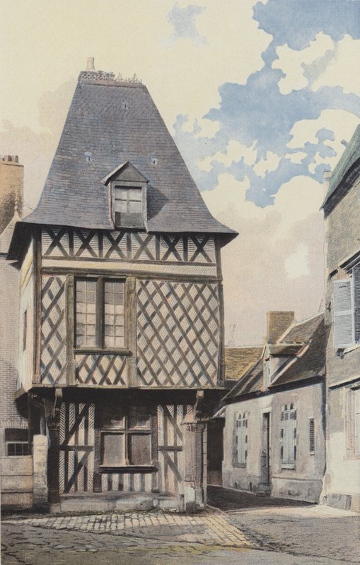 Romorantin, Bindingsværkshus af French Photographer