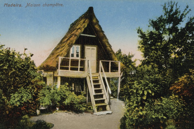 Landhus, Madeira (farvefoto) af French Photographer