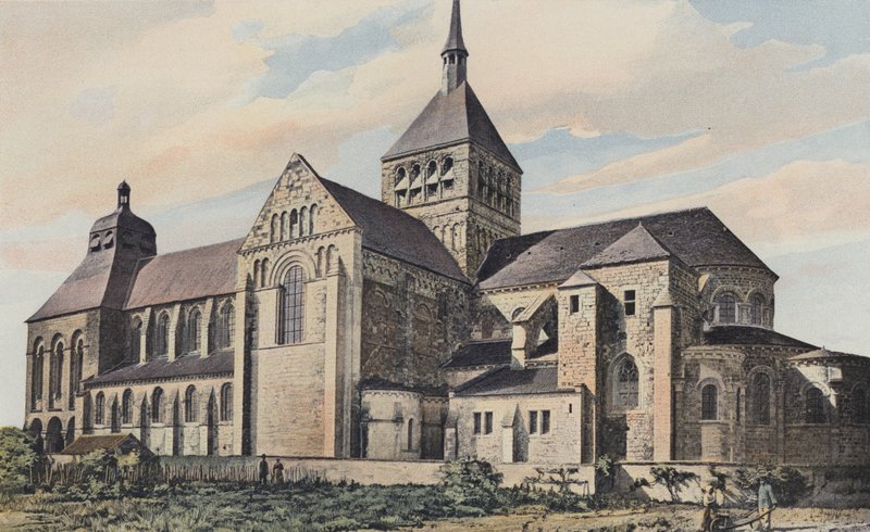 Saint-Benoit-sur-Loire, Abbey Church, Ensemble S af French Photographer