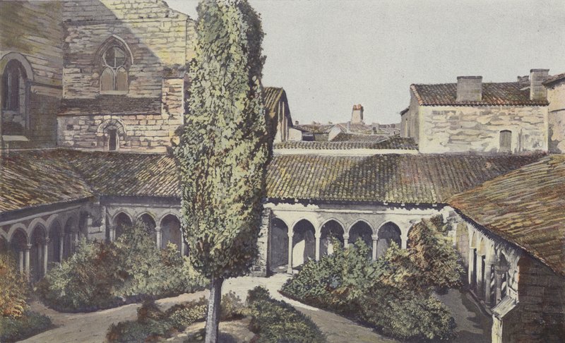 Saint-Emilion, Collegiale Kirkes Kloster, Sammen af French Photographer