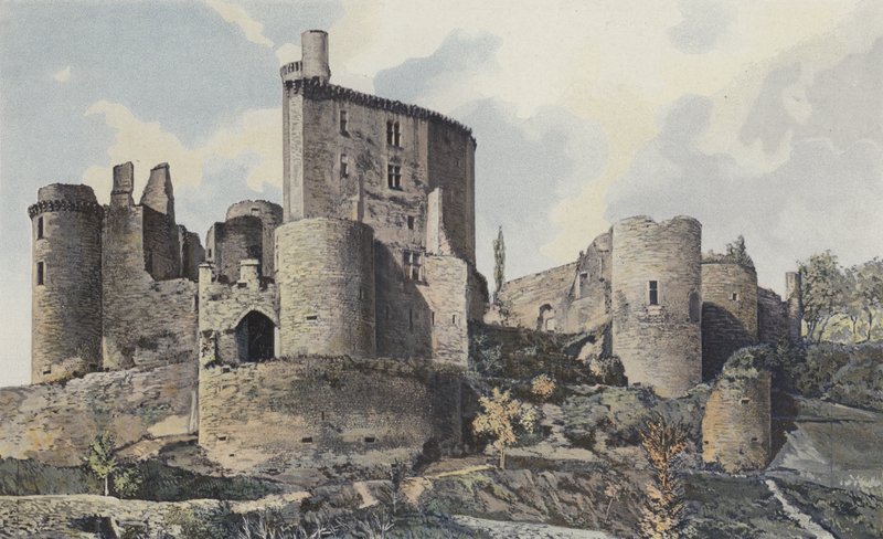 Saint-Front, Chateau de Bonaguil, Together S O af French Photographer